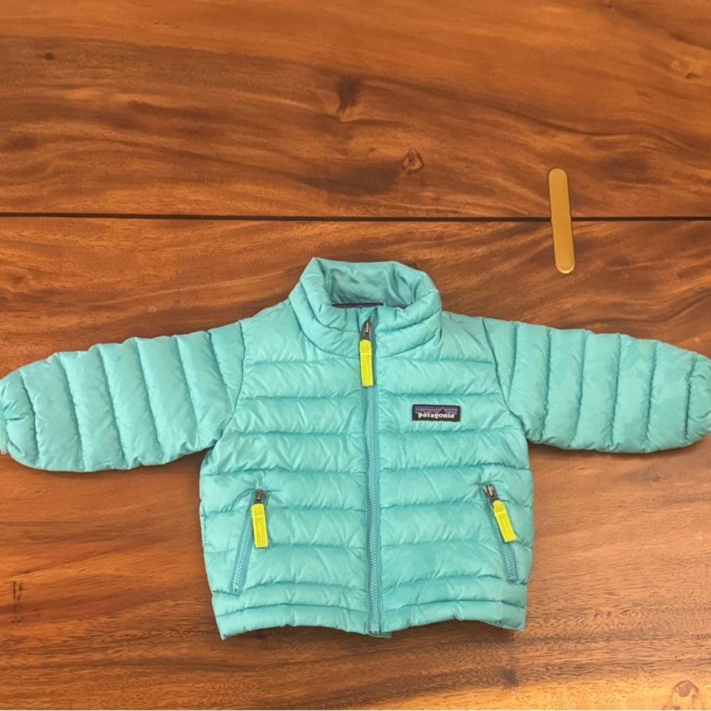 Patagonia Baby Down Jacket in Teal